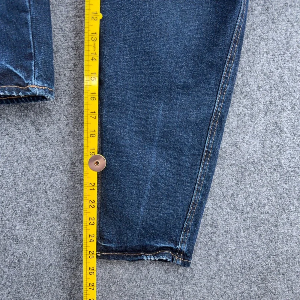 Old Navy Maternity Denim Overalls Women 10 Short Cotton Spandex Blue